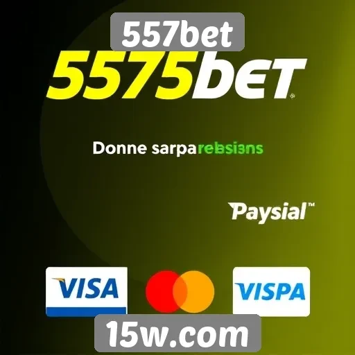 Métodos de pagamento aceitos na 557bet